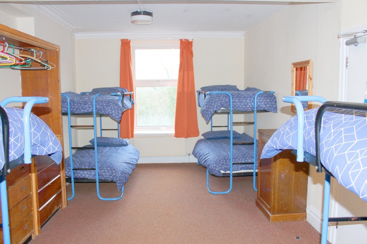 8 bed dormitory